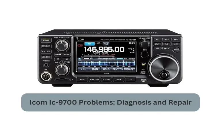 Icom Ic-9700 Problems: Diagnosis and Repair